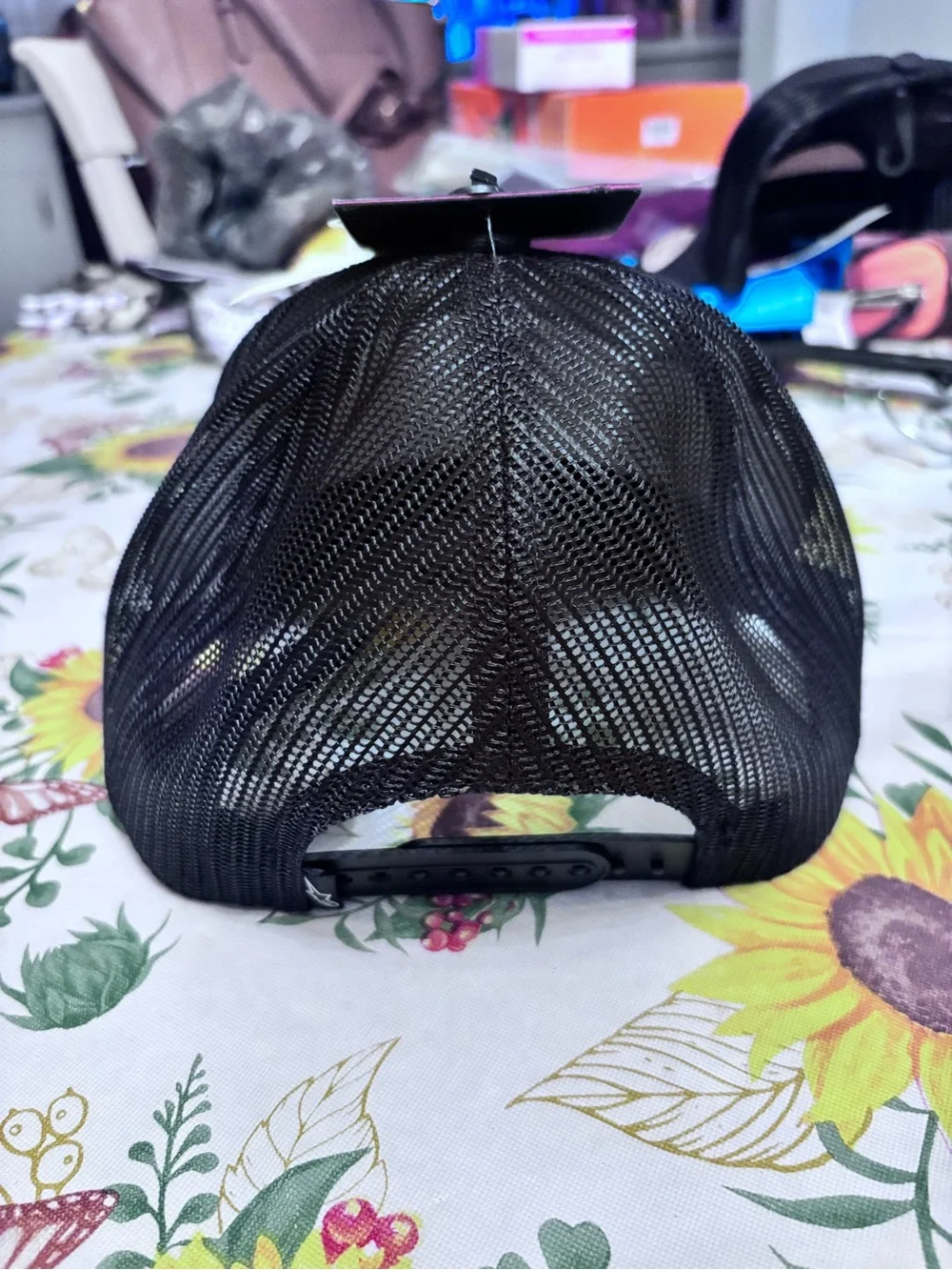 Alpinestars Black Snapback Hat with White Embroidered Logo